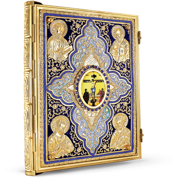 Orthodox Gospel Cover - Enamel Rhombus