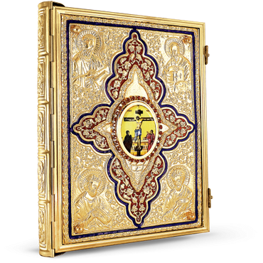 Orthodox Gospel Cover - Enamel Rhombus