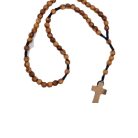 Olive Wood Rosary in Bundle from Jerusalem