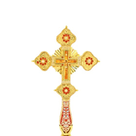 Blessing Cross - Gold plated