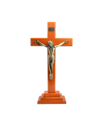 Wood Table Crucifix