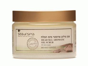 Dead Sea Salt Aromatic Oil Scrub