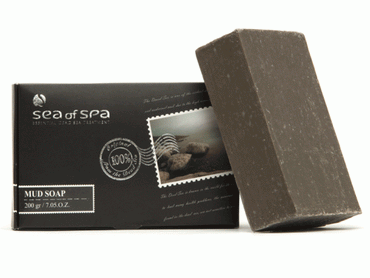 Dead Sea Black Mud Soap