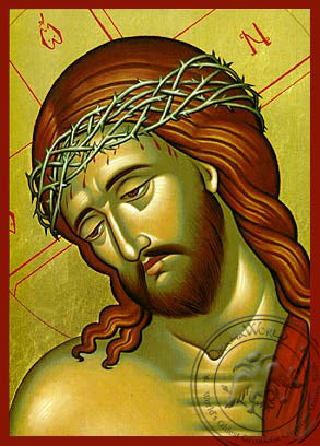 Hand Painted Icon - Jesus