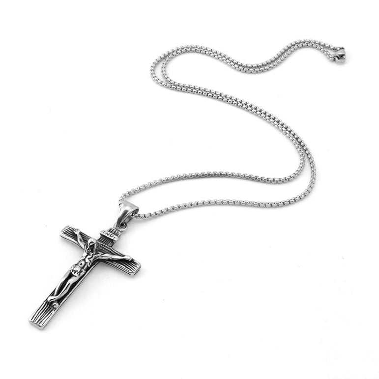 Titanium Crucifix Pendant