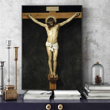 Canvas Crucifix Paintings