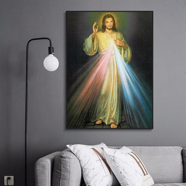 Jesus Holy Light Painting