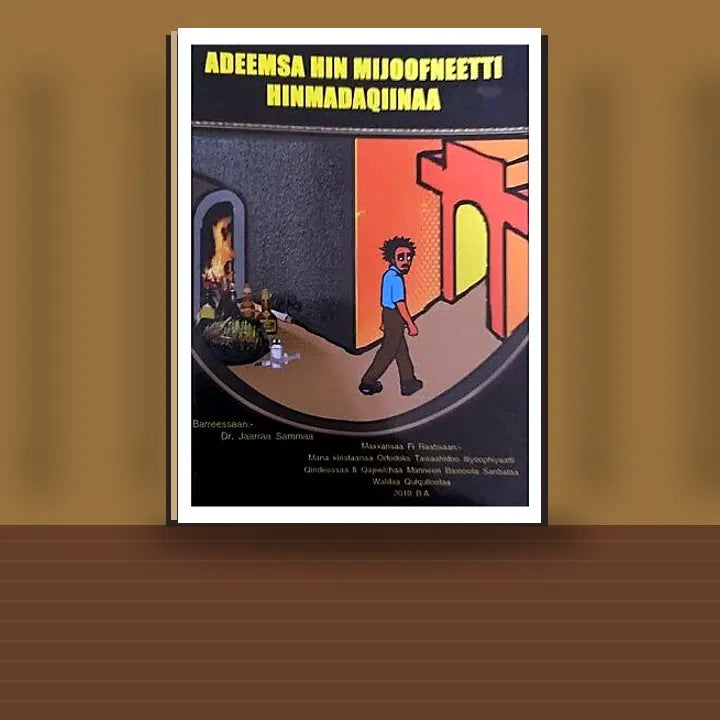 ADEEMSA HIN  MIJOOFNEETTI  HINMADAQINAA — book cover mockup