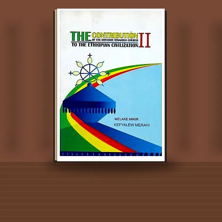 The Constribution of the Orthodox Tewahido Church II — book cover mockup