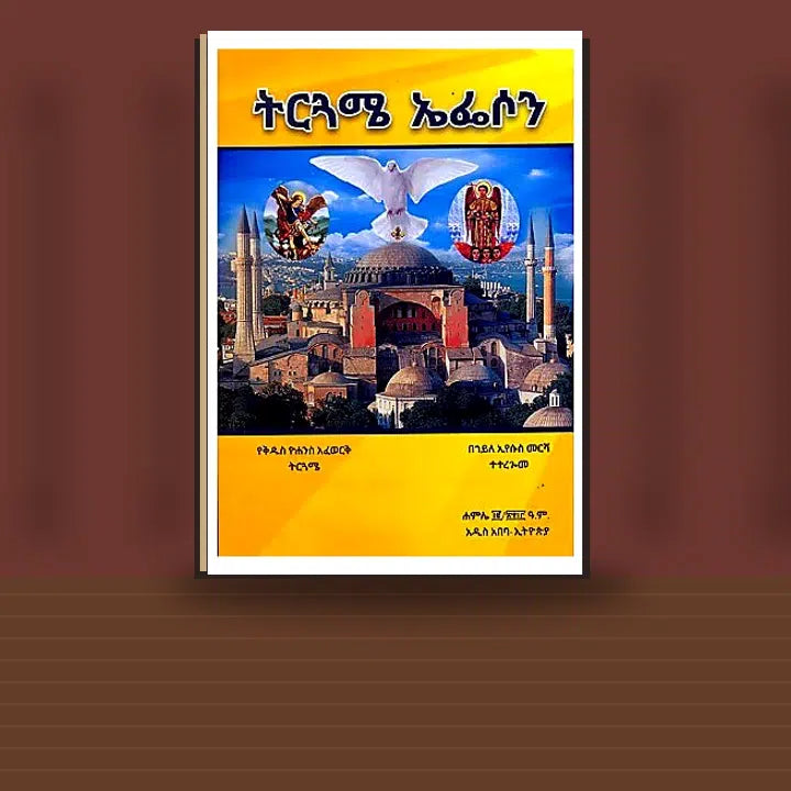 Tirguame Efeson (YeKidus Yohannes Afework Tirguame) — book cover mockup