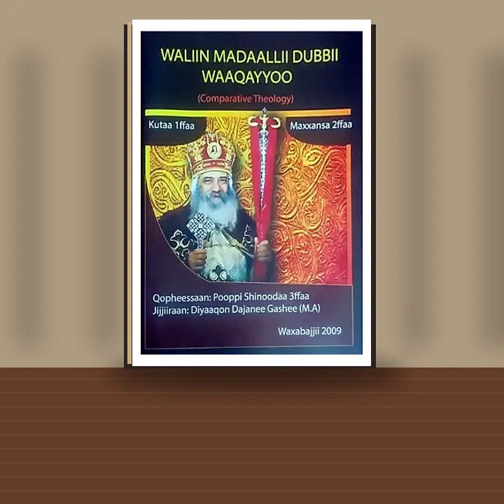 WALIIN MADAALLII DUBBII WAAQAYYOO — book cover mockup