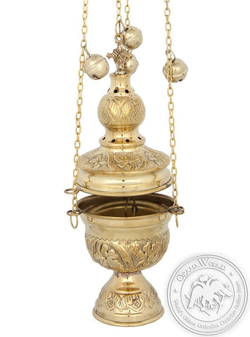 Byzantine Brass Ecclesiastical Censer - VAP_127B