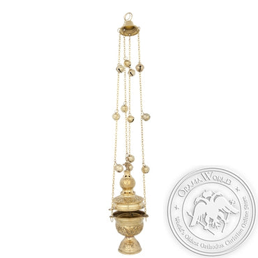 Byzantine Brass Ecclesiastical Censer - VAP_127B