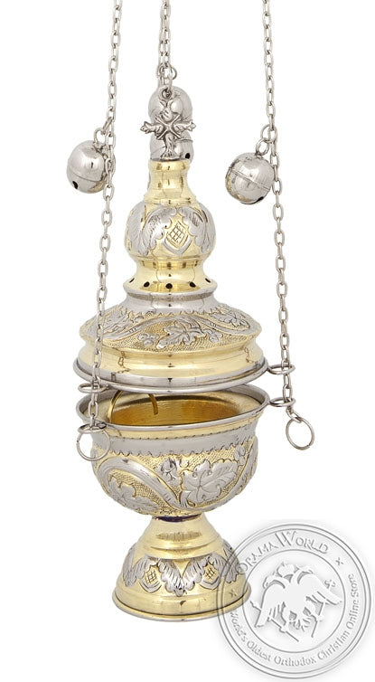 Byzantine Brass Ecclesiastical Censer - VAP_127B