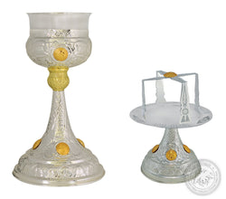 Chalice Set Mount Athos Design Two Coloured 1lt - SID_1301