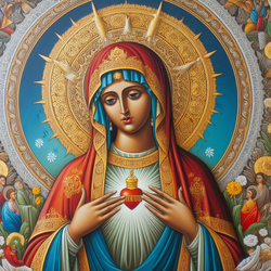 Saint Mary / ቅድስት ድንግል ማርያም