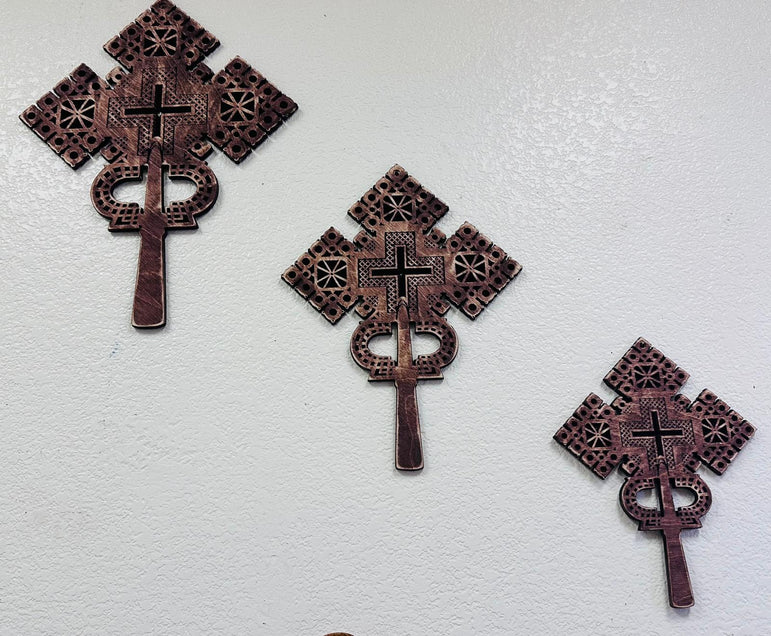 Handmade Ethiopian Orthodox Cross