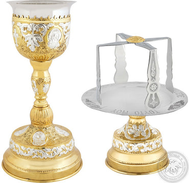 Chalice Set Two Coloured Engraved 900ml - SID_1348