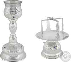 Chalice Set with Blue Stones 250ml - SID_1323