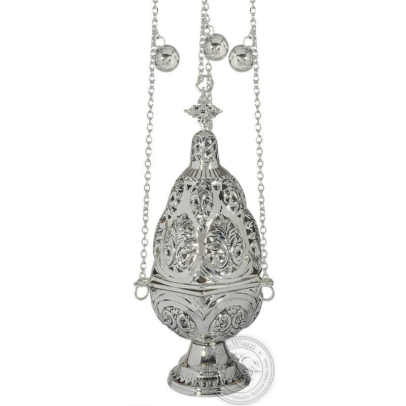 Ecclesiastical Censer Silver Plated - SID_1123