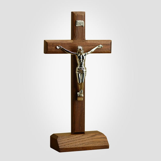 Solid wood Crucifix