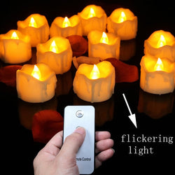 Flickering Remote Control Candles