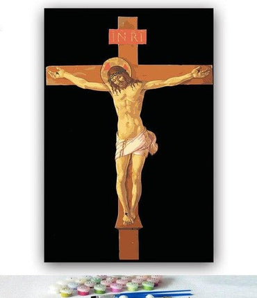 Canvas paintings of different Holy Figurine