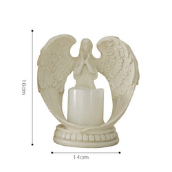 Resin Angel Electronic Candle Holder
