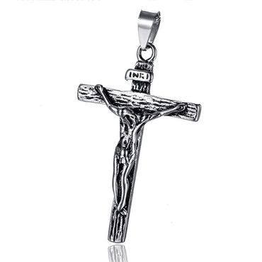 Stainless Steel Crucifix Pendants