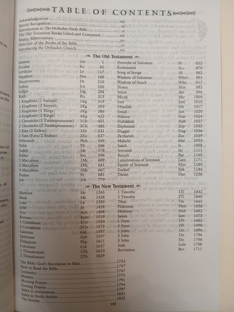 The Orthodox Study Bible
