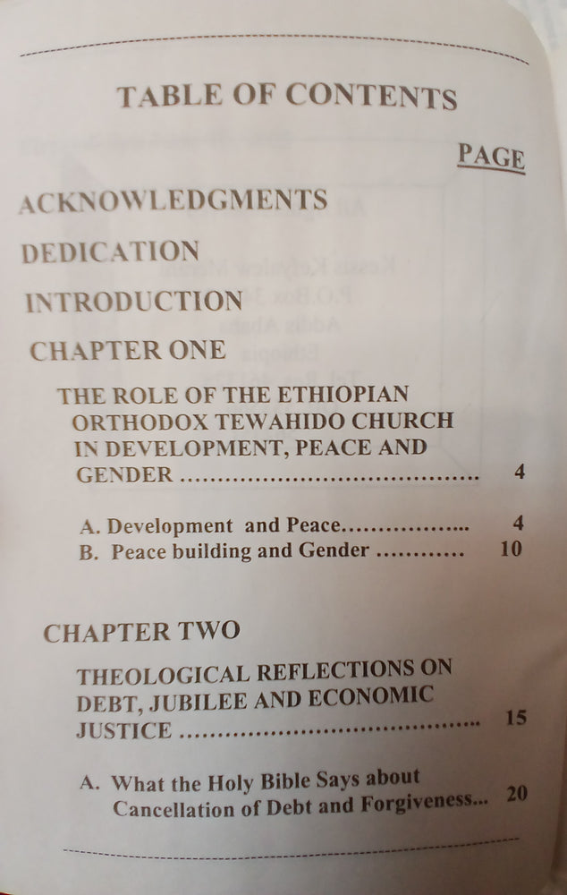 Peace and Development in The New Ethiopian Milleneum