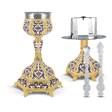 Enamel Chalice Set - 600ml (Patmos)