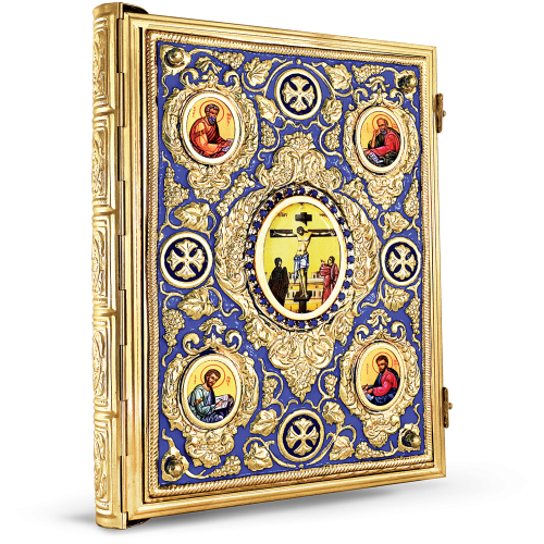 Orthodox Gospel Cover - Enamel Vineyard