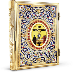 Orthodox Gospel Cover - Enamel Vineyard
