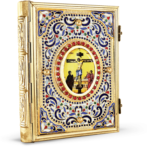 Orthodox Gospel Cover - Enamel Vineyard