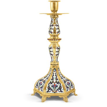 Candle Holder - Enamel