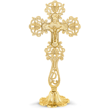 Orthodox Sanctification Cross - Gold Plated