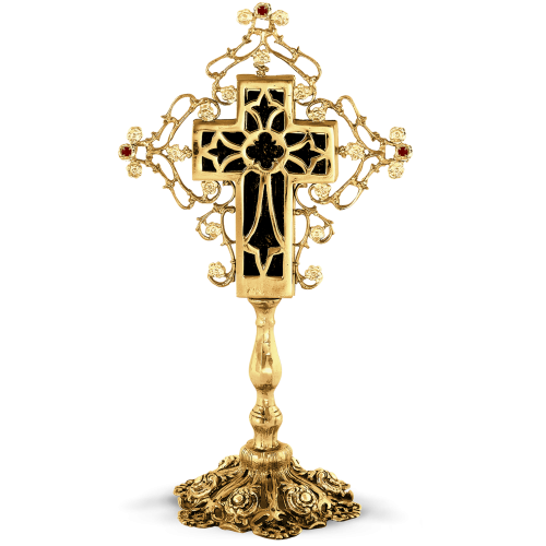 Orthodox Sanctification Cross - Gold Plated