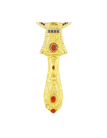 Blessing Cross with Enamel and original stone