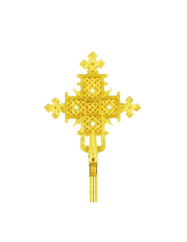 Priest Pocket Blessing Cross - Ethiopian Orthodox Design