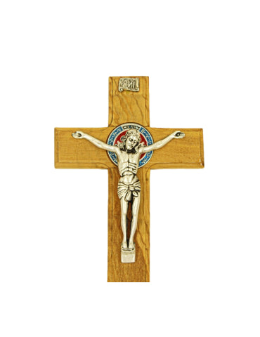 Olive wood Blessing Cross