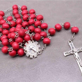 Wooden beads incense Rosary