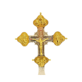 Gold plated Blessing Cross