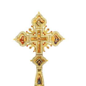 Blessing Cross - Gold plated