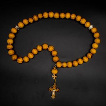 Handmade Wooden Beads Rosary