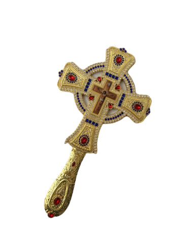 Priest Blessing Cross