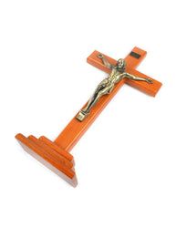 Wood Table Crucifix
