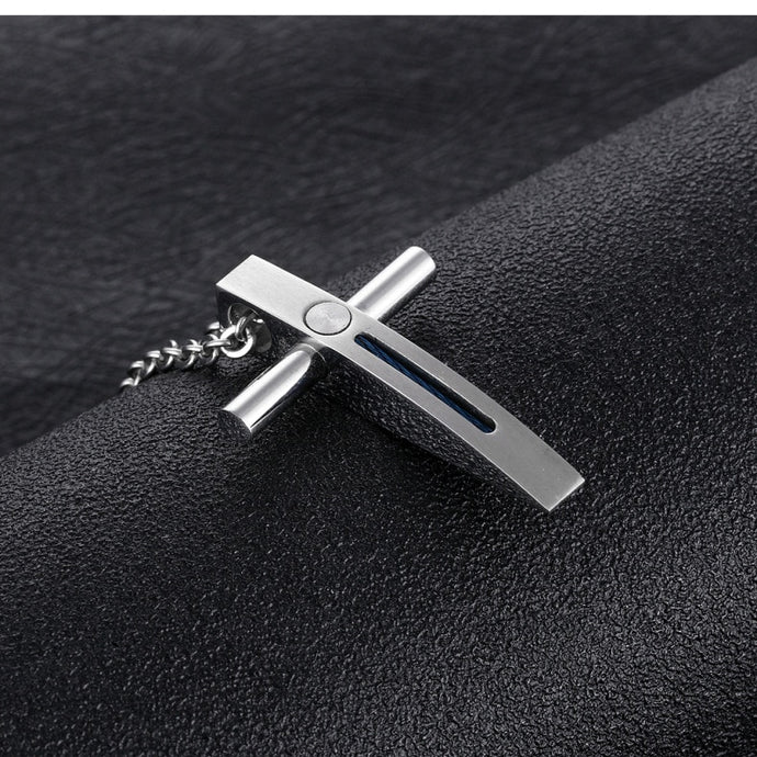 Titanium Cross Pendant