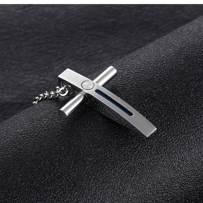 Titanium Cross Pendant