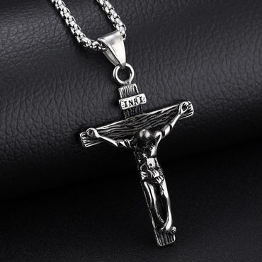 Jesus Pendant in Titanium